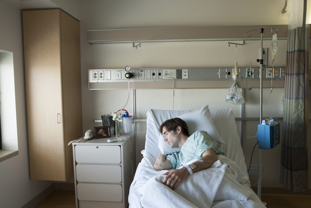 Patient at hospital Patient at hospital